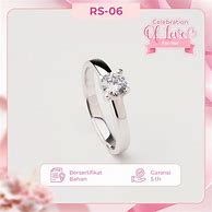 Cincin Tunangan Emas Single